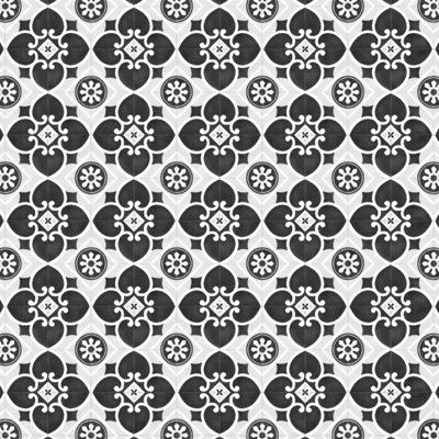 Cream Designer Effect Anti Slip Vinyl Sheet Flooring For Kitchen Bathroom Living Room-2m(6'6") X 2m(6'6")-4m²