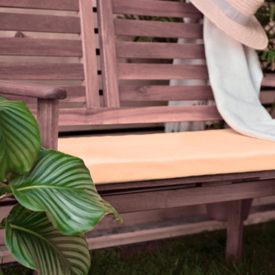 Cream Garden Bench Seat Cushion Non Slip Comfortable Patio Bench Cushions Swing Cushions DIY at B Q