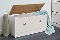 Cream & Oak Living Storage Blanket Box