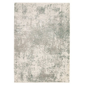 Cream Sage Rug Abstract Modern Luxurious Easy to Clean Rug for Living Room Bedroom and Dining Room-120cm X 170cm