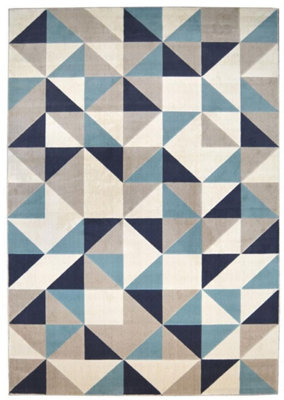 Creation Collection Abstract Design Modern Rug 18214 | DIY at B&Q
