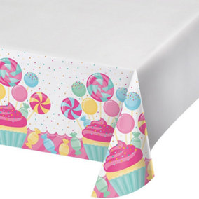 Creative Candy Bouquet Party Table Cover Multicoloured (One Size)