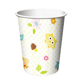 Creative Converting Happi Tree 9oz Party Cups (Pack of 8) Multicoloured (One Size)