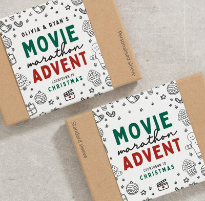 Creative Large Size Christmas Calendar Card Set