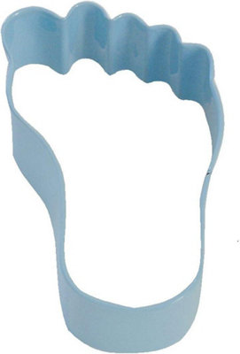 Creative Party Baby Foot Gender Reveal Cookie Cutter Blue (One Size)