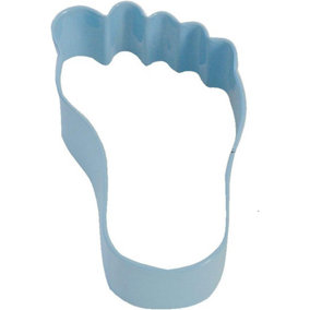 Creative Party Baby Foot Gender Reveal Cookie Cutter Blue (One Size)