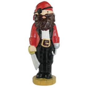 Creative Pirate Design Birthday Party Cake Topper Red/Black/White (One Size)