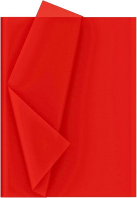 CREAVVEE Quality Red Tissue Wrapping Paper 50x70 cm