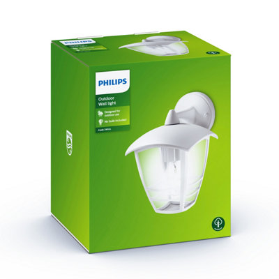 Creek Wall Lantern white 1x60W 230V down