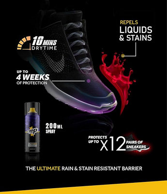 Crep Protect Shoe Protector Spray - 200ml Rain & Stain Waterproof Nano Protection