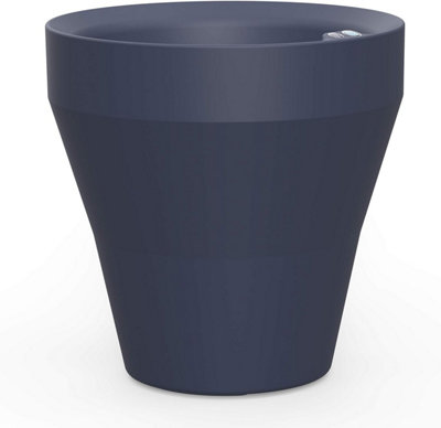 Crescent Garden Self-Watering Rim Planter Large Outdoor/Indoor TruDrop ...