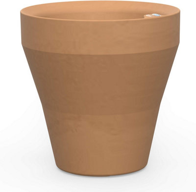 Crescent Garden Self-Watering Rim Planter Large Outdoor/Indoor TruDrop ...