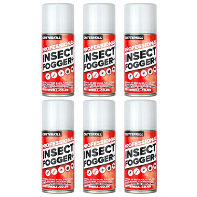 Critterkill Professional One Shot Insect Killer Fogger 150ml - 6 Pack