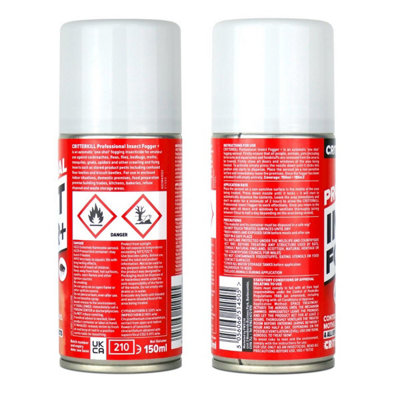 Critterkill Professional One Shot Insect Killer Fogger 150ml Twin Pack