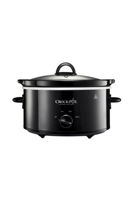 Crock-Pot CSC078 Black Slow Cooker 3.7 Litres | DIY at B&Q