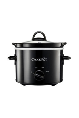 Crock-Pot® 1.5-Quart Slow Cooker – Small Black Cooker For Dips, Sauces & Single Servings