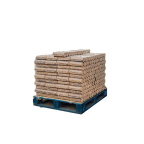 Croft Logs Three Quarter Pallet Wood Briquettes 90 packs