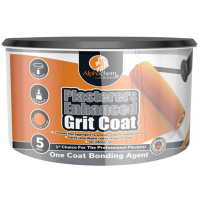 CROMAR - AlphaChem Plasterers Enhanced Grit Coat - One Coat Ready to ...