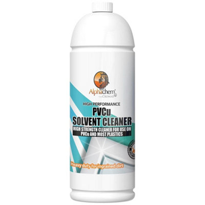 CROMAR - AlphaChem PVCu Solvent Cleaner, 1L - High-Strength Cleaner for ...