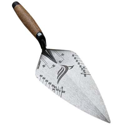 Crompton Bricklaying Trowel 11" Philadelphia Cork Handle  Personally Engraved