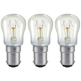 Crompton Lamps 15W Pygmy B15 Dimmable Warm White Clear (3 Pack)