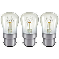 Crompton Lamps 15W Pygmy B22 Dimmable Warm White Clear (3 Pack)