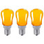 Crompton Lamps 15W Pygmy E14 Dimmable Amber (3 Pack)