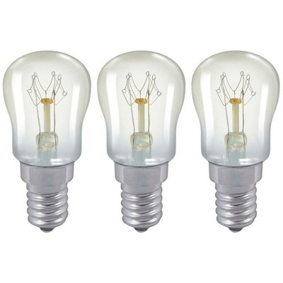 Crompton Lamps 15W Pygmy E14 Dimmable Warm White Clear (3 Pack)