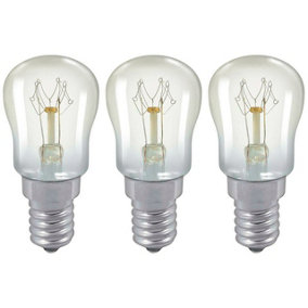 Crompton Lamps 15W Pygmy E14 Dimmable Warm White Clear (3 Pack)