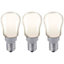 Crompton Lamps 15W Pygmy E14 Dimmable White (3 Pack)