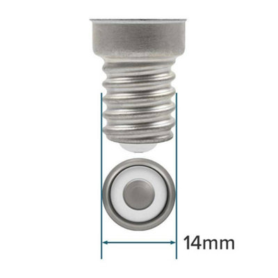 Crompton Lamps 15W Pygmy Light Bulb E14 Dimmable Green Sign Small Screw ...
