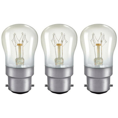 Crompton Lamps 15W Pygmy E14 Dimmable Warm White Clear (3 Pack)