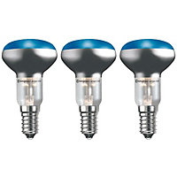 Crompton Lamps 25W R50 Reflector E14 Dimmable Blue (3 Pack)