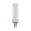 Crompton Lamps CFL PLC 10W 2-Pin Double Turn Cool White Frosted D-Type