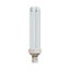 Crompton Lamps CFL PLC 18W 2-Pin Double Turn Cool White Frosted D-Type