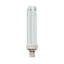 Crompton Lamps CFL PLC 18W 2-Pin Double Turn White Frosted D-Type
