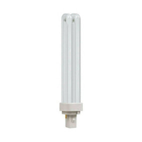 Crompton Lamps CFL PLC 26W 2-Pin Double Turn Cool White Frosted D-Type