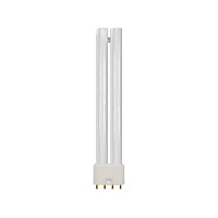 Crompton Lamps CFL PLL 18W 4-Pin Dimmable Single Turn Cool White Frosted L-Type