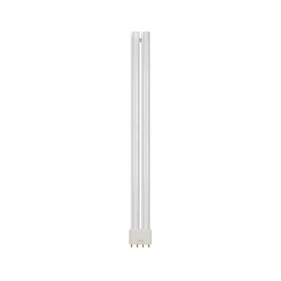 Crompton Lamps CFL PLL 36W 4-Pin Dimmable Single Turn Cool White Frosted L-Type