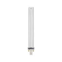 Crompton Lamps CFL PLS 11W 2-Pin Single Turn White Frosted S-Type