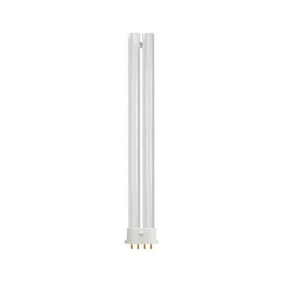 Crompton Lamps CFL PLS-E 11W 4-Pin Dimmable Single Turn Cool White Frosted SE-Type