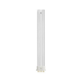Crompton Lamps CFL PLS-E 11W 4-Pin Dimmable Single Turn Cool White Frosted SE-Type