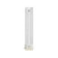Crompton Lamps CFL PLS-E 9W 4-Pin Dimmable Single Turn Cool White Frosted SE-Type