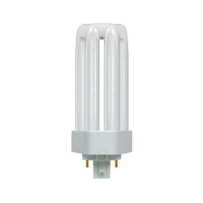 Crompton Lamps CFL PLT E 26W 4 Pin Triple Turn Cool White Frosted