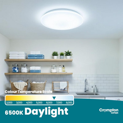 Crompton Lamps GLS LED E27 Bulb, 13W, 100W Eqv, Daylight 6500K, 15,000 ...