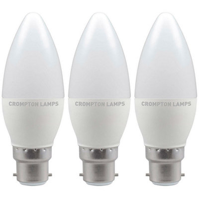 B22 led candle bulb cool deals white