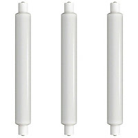 Crompton Lamps LED Double Ended Tubular 3.5W SCC-S15 Cool White Opal (30W Eqv) (3 Pack)