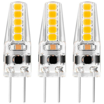 Crompton Lamps LED G4 Capsule 2W 12V AC/DC Warm White Clear (10W