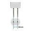 Crompton Lamps LED G4 Capsule 2W 12V AC/DC Warm White Clear (10W Eqv) (3 Pack)