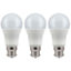 Crompton Lamps LED GLS 11W B22 Dimmable Daylight Opal (75W Eqv) (3 Pack)